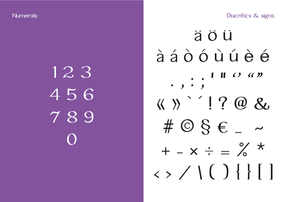 font specimen type Typeface typography  