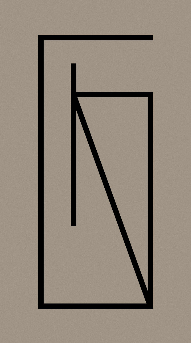 goor Typeface type logo studio business card