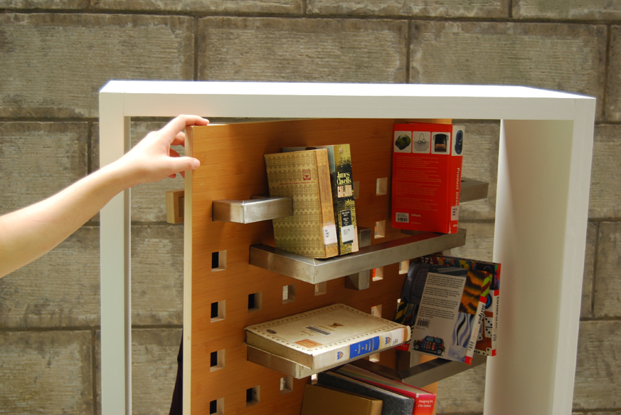bookshelf divider