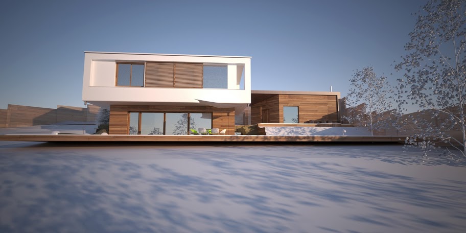 HOUSE DESIGN architecture visualization exterior interior design  Render kaleniukarchitect archviz 3ds max modern