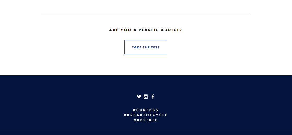 Webdesign plasticpollution BreaktheCycle refusesingleuse plastic plasticaddiction refuseplastic