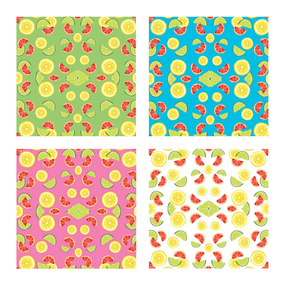 pattern fruits textile colours Food 