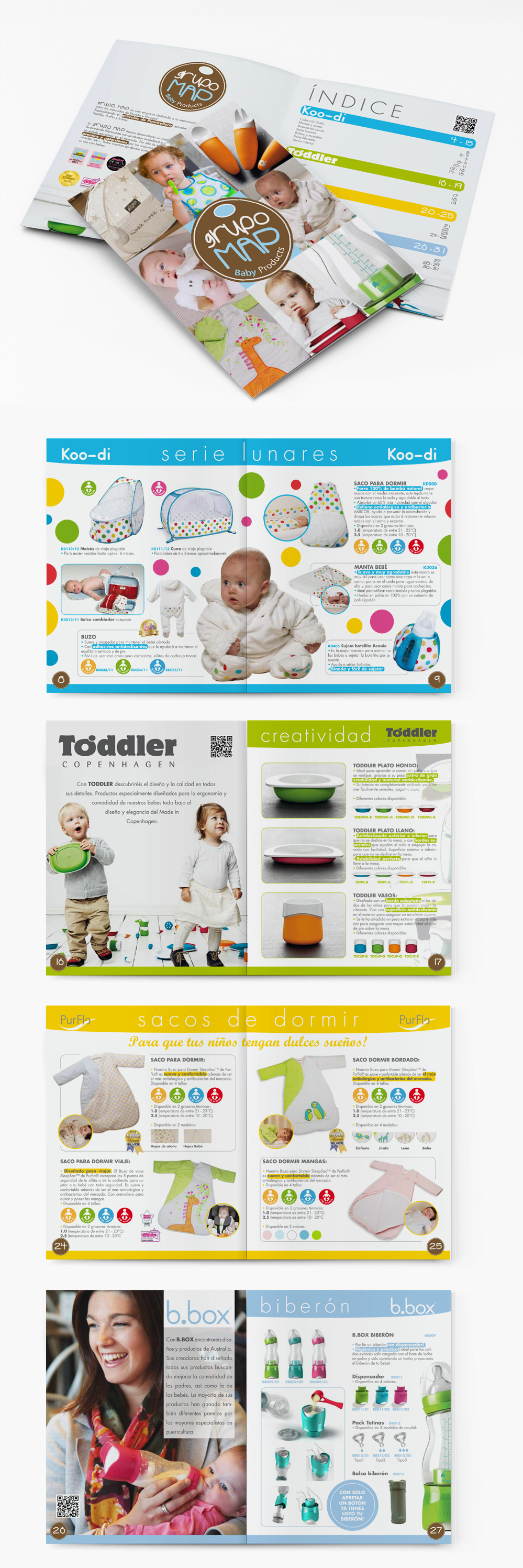 catalogo diseñoweb imagencorporativa diseñografico Catalogue baby products