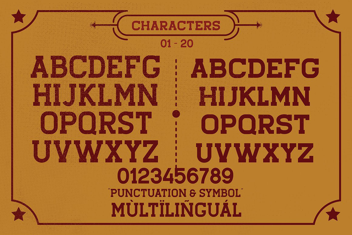 cowboy free Free font free fonts freebies serif slab serif type vintage western