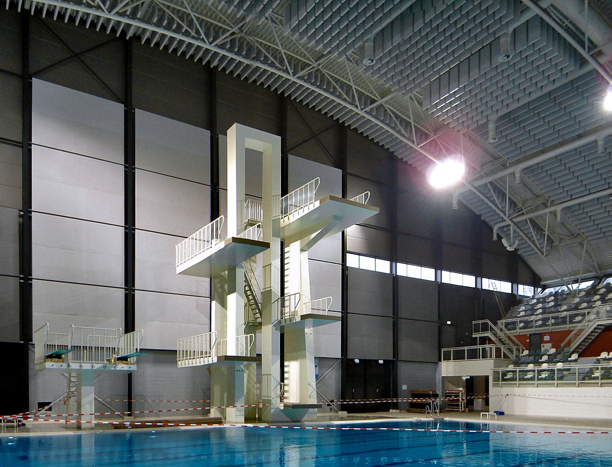 Zwemstadion Swimming stadium Pool Zwembad Van Den Hoogenband  Stadium Stadion eindhoven Tongelreep The Netherlands Klaas Vermaas