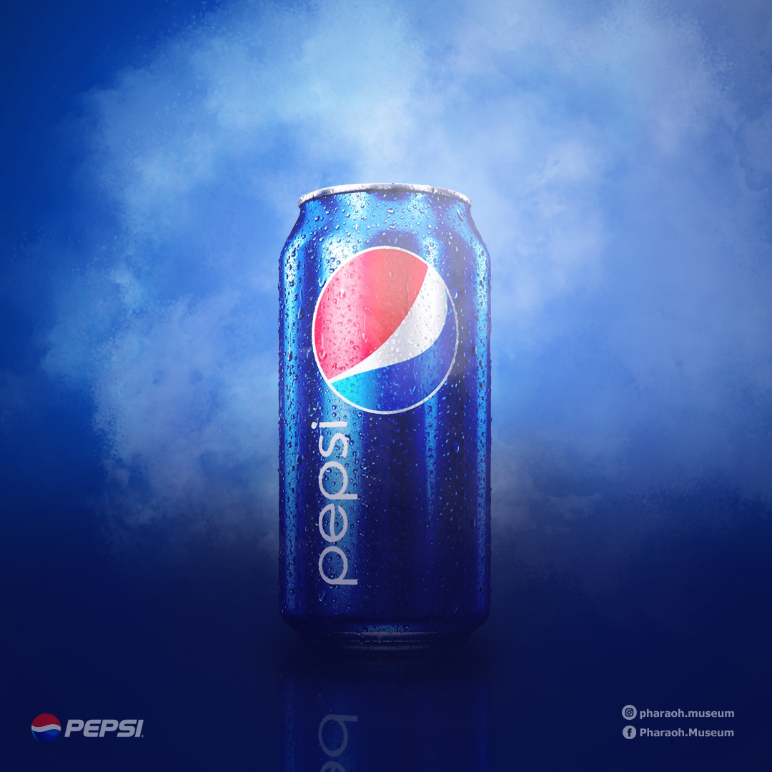 Social Media Design Pepsi can
