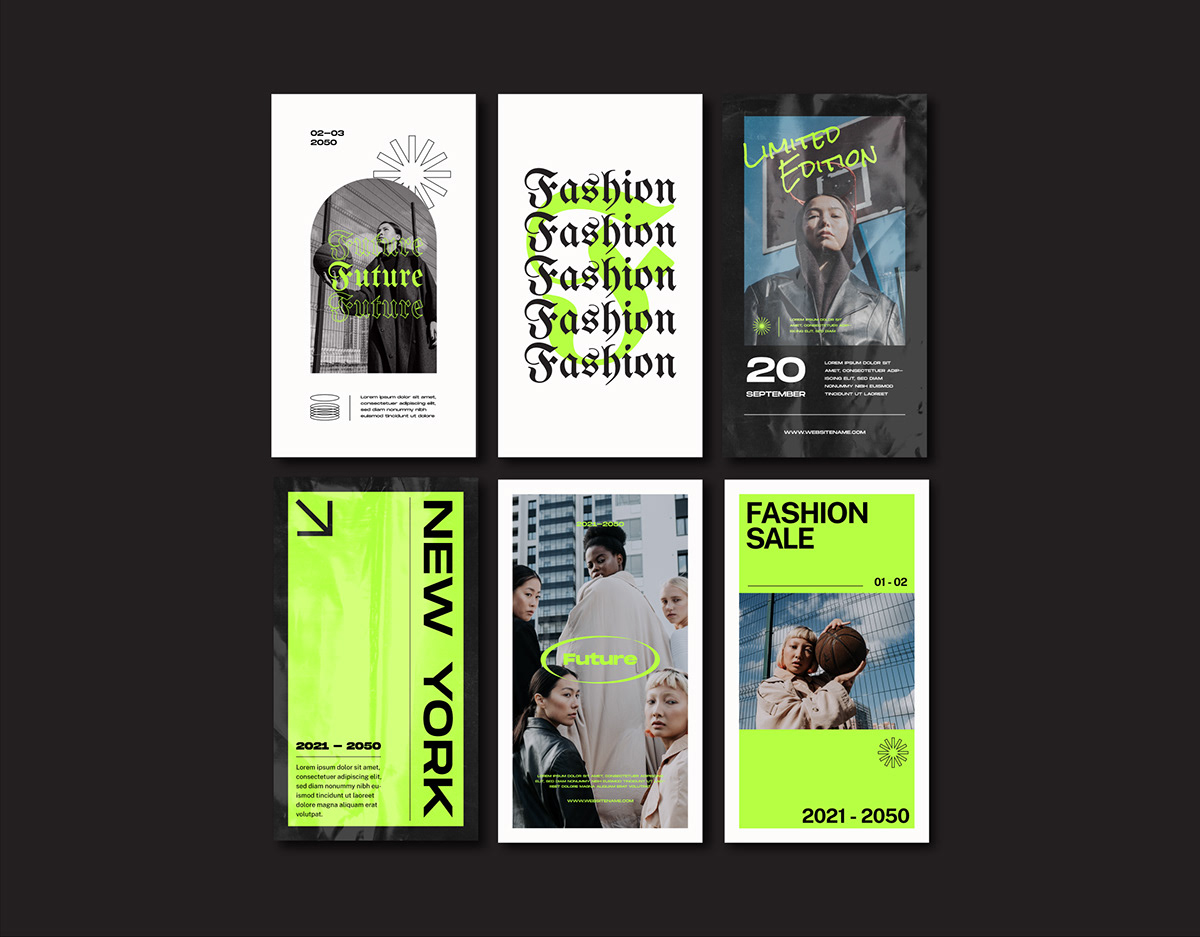 Advertising  aesthetic branding  instagram poster social media streetwear template typography   Urban