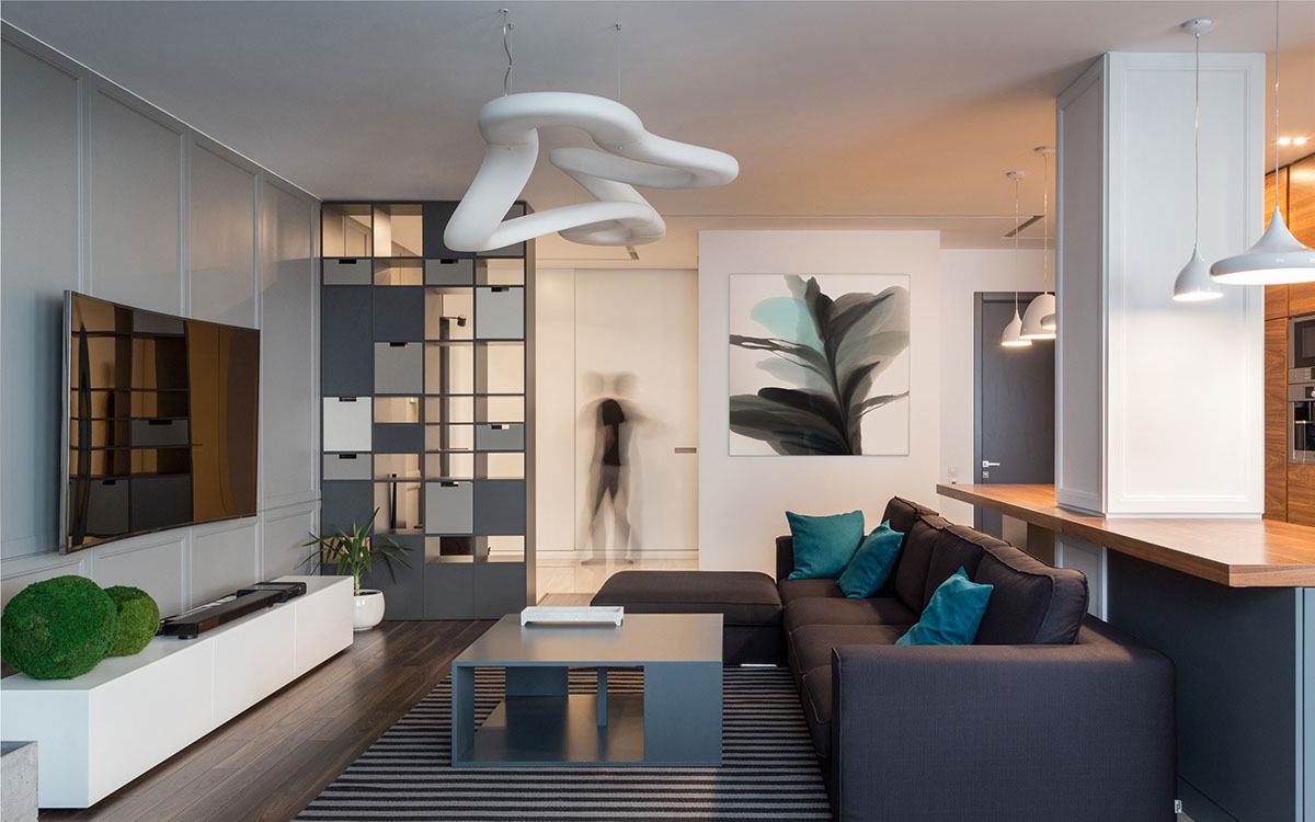 Skyline apartment by SVOYA studio on Behance