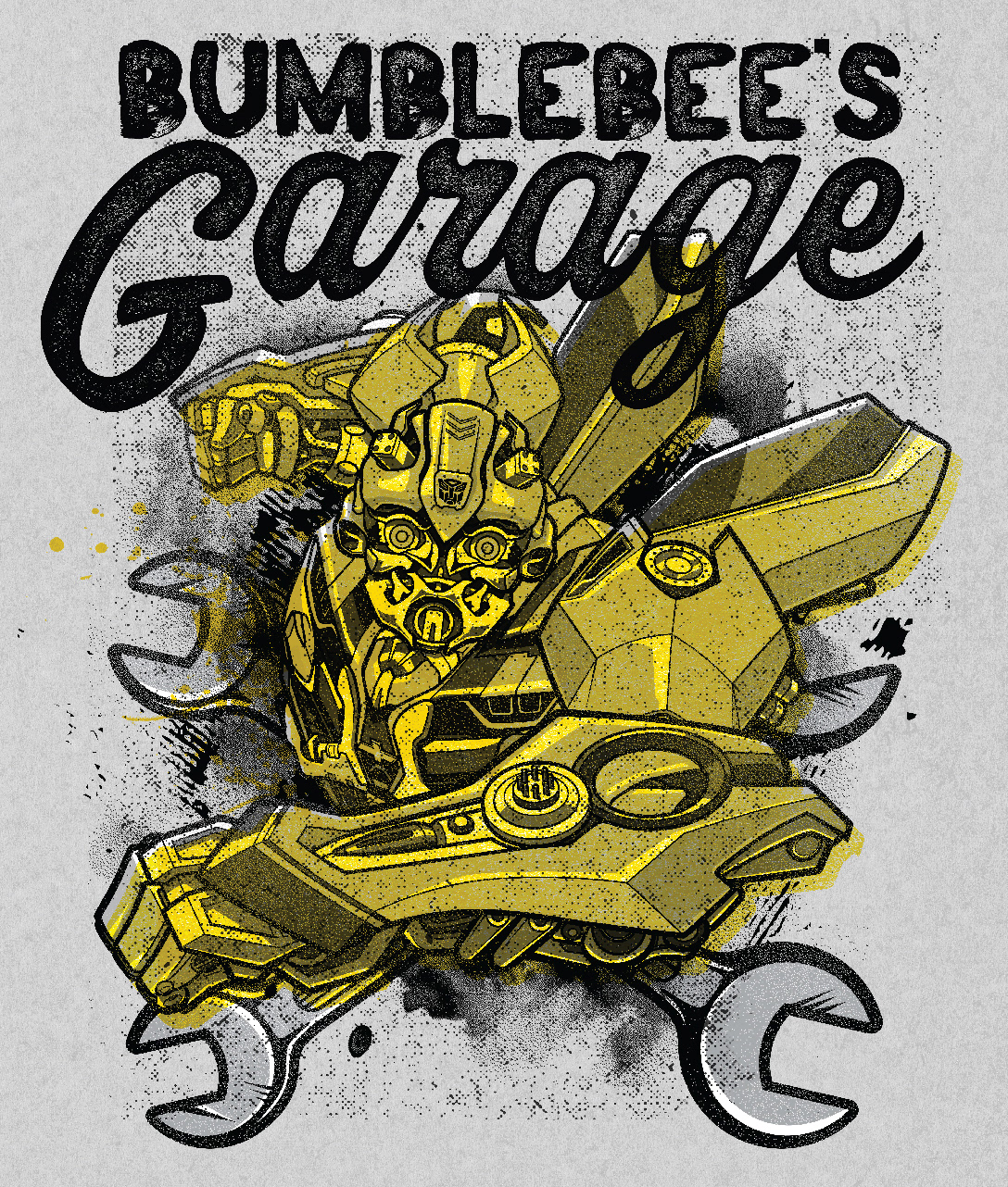 branding  Bumblebee garage Hasbro movie style guide Racing Style Guide Transformers trend guide