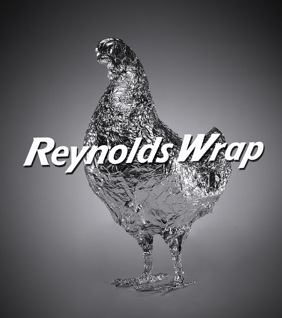 reynolds wrap foil black and white