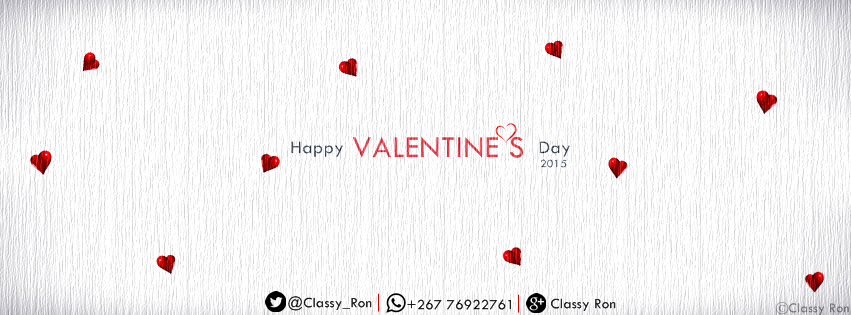 Valentines day 2015 Classy Ron Design love hearts