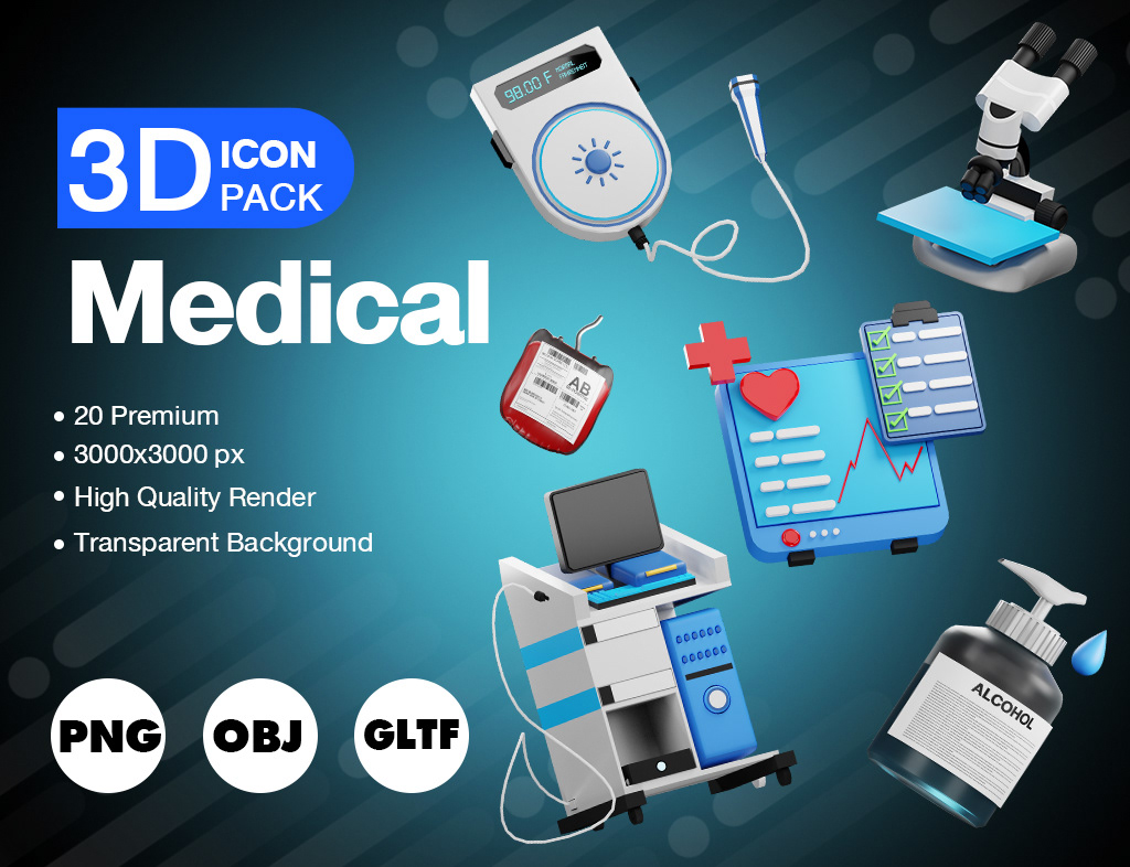 blender medical Digital Art  Icon