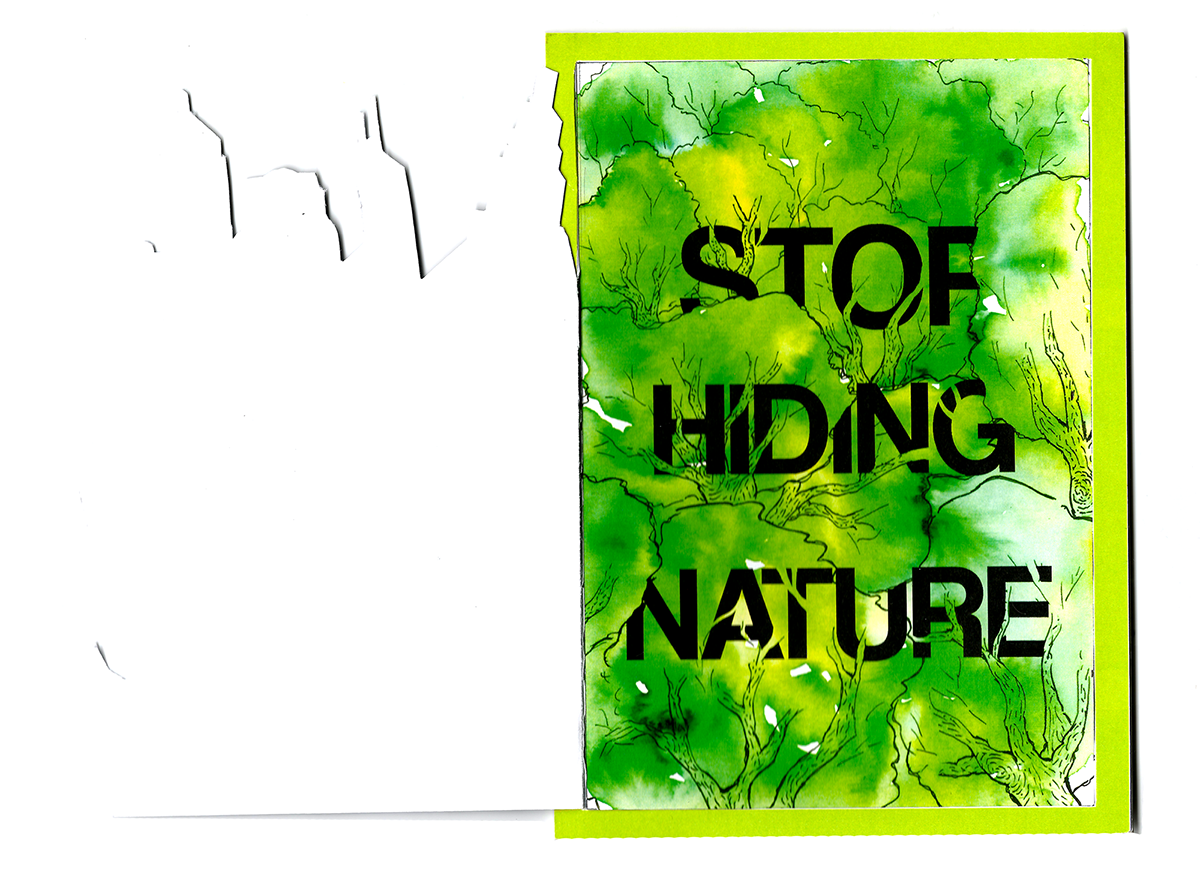 Nature stop Promotional cards graphics