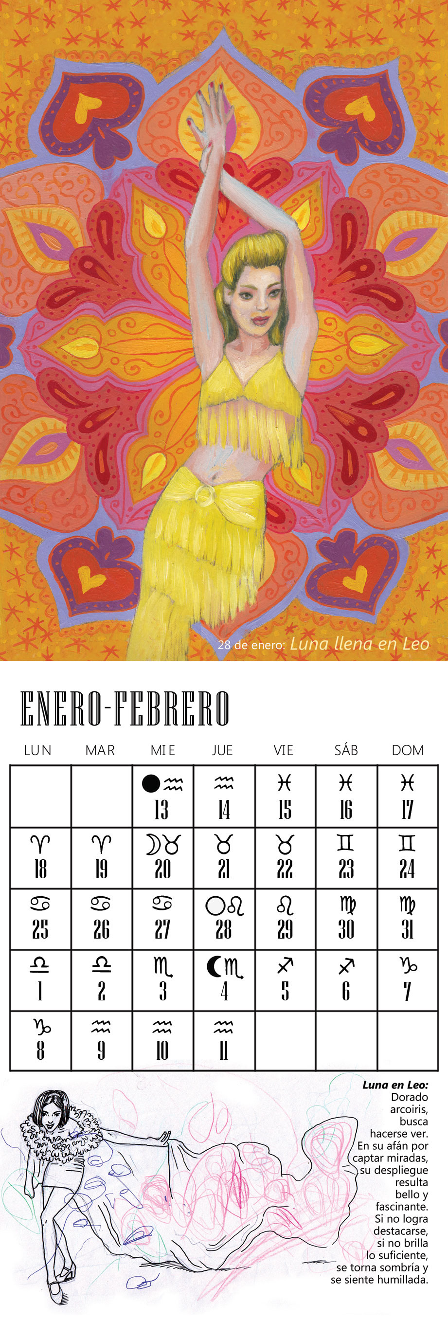 astrologia calendario luna Lunario