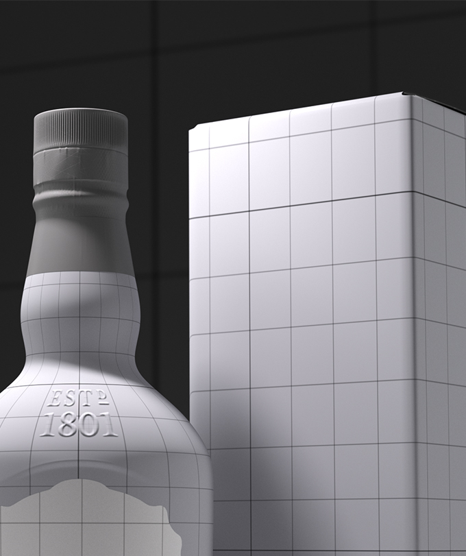 3D 3d visual rendering chivas Whisky beverages advert package photorealism Packshot FMCG CGI 3D Packaging Visual 3d beauty visual 3d Advertising