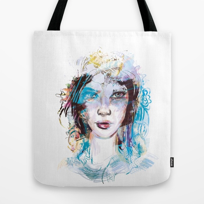 girl digital illustration T-Shirt Design art draw floral watercolor vector beauty the cotery Tank design eye portraits mystery