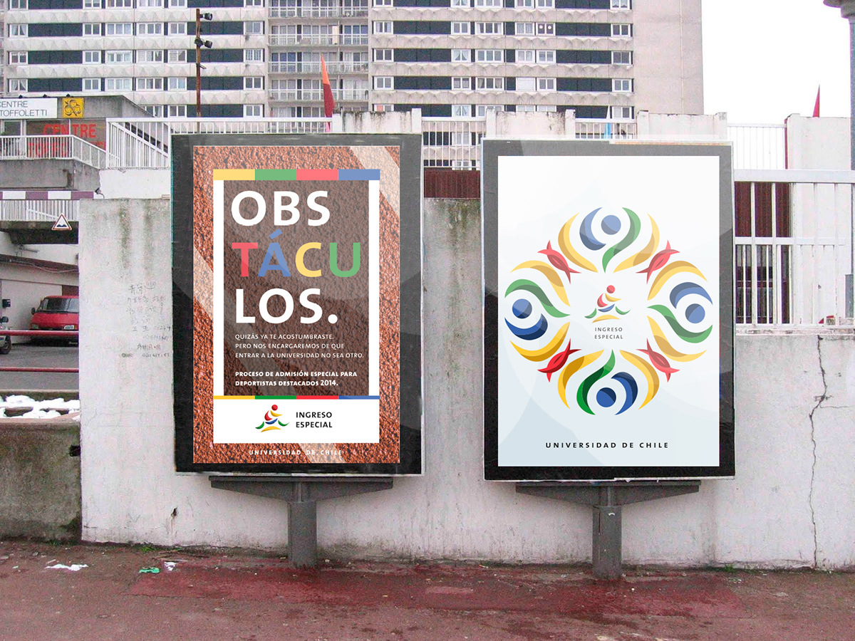 sports Olympics Games University chile Santiago running movement brand logo