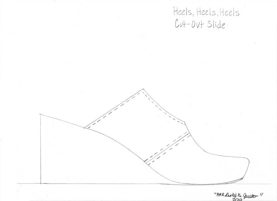 footwear shoes sketches drawings accessories TECHNICAL SKETCHES