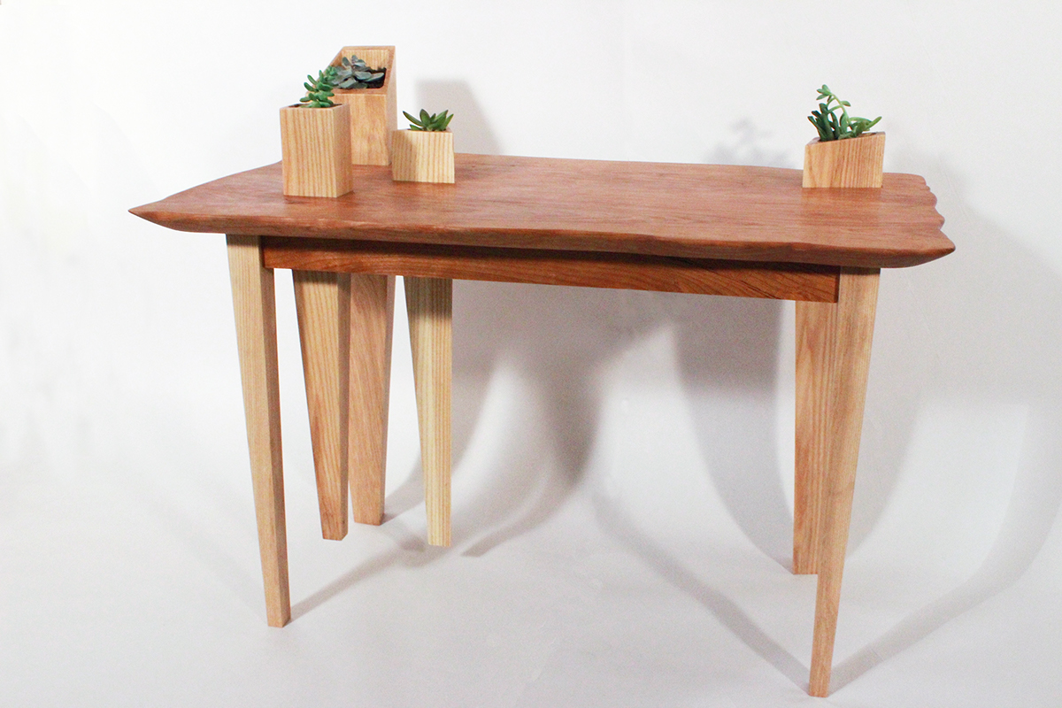 furniture table plants Planter cherry ash design risd