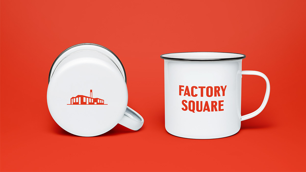 factory brand identity Logo Design Adobe Portfolio