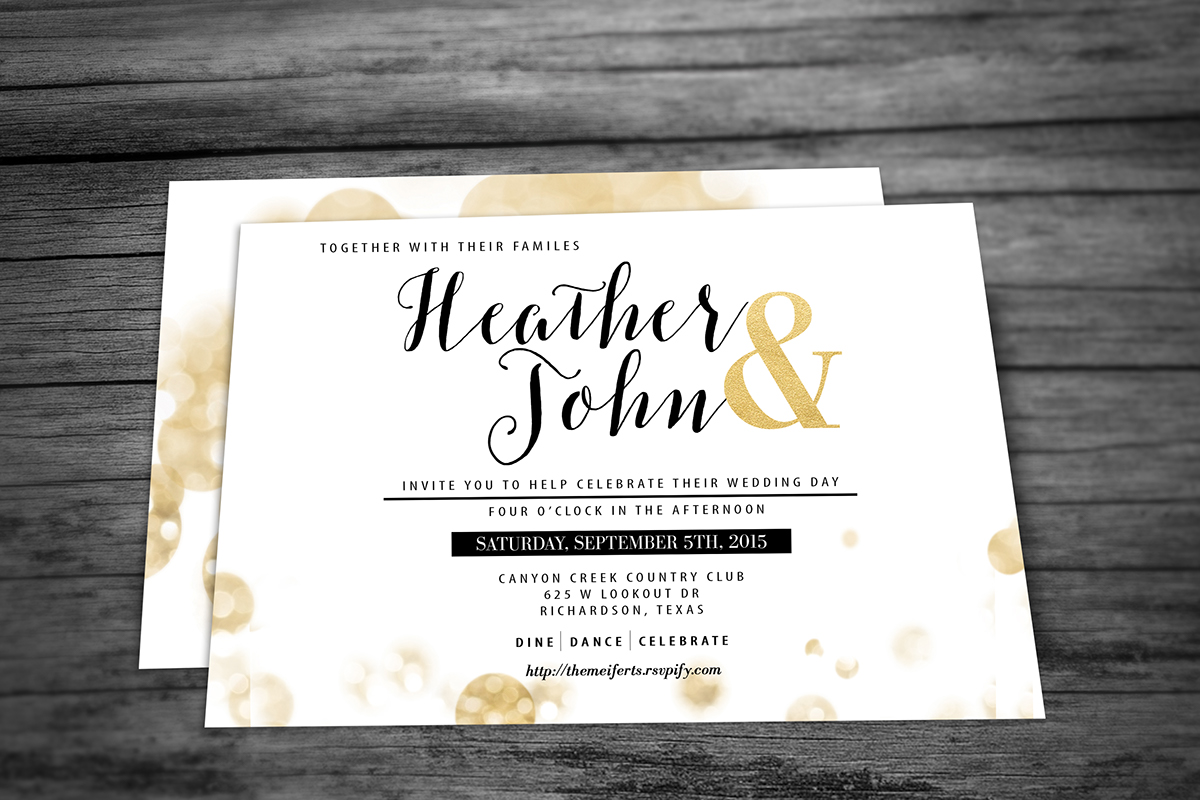 wedding SHOWER invitations