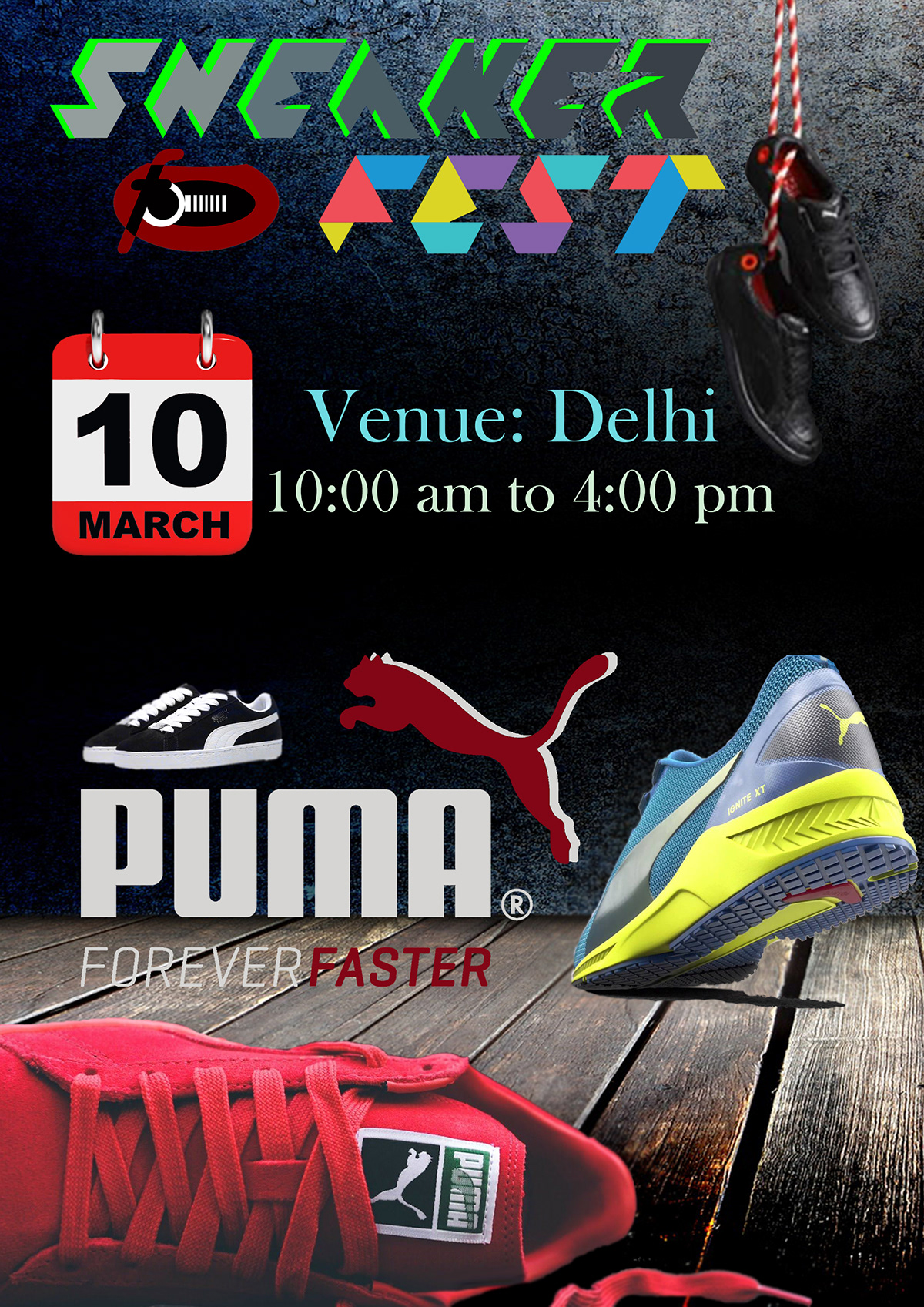 puma sneaker fest delhi