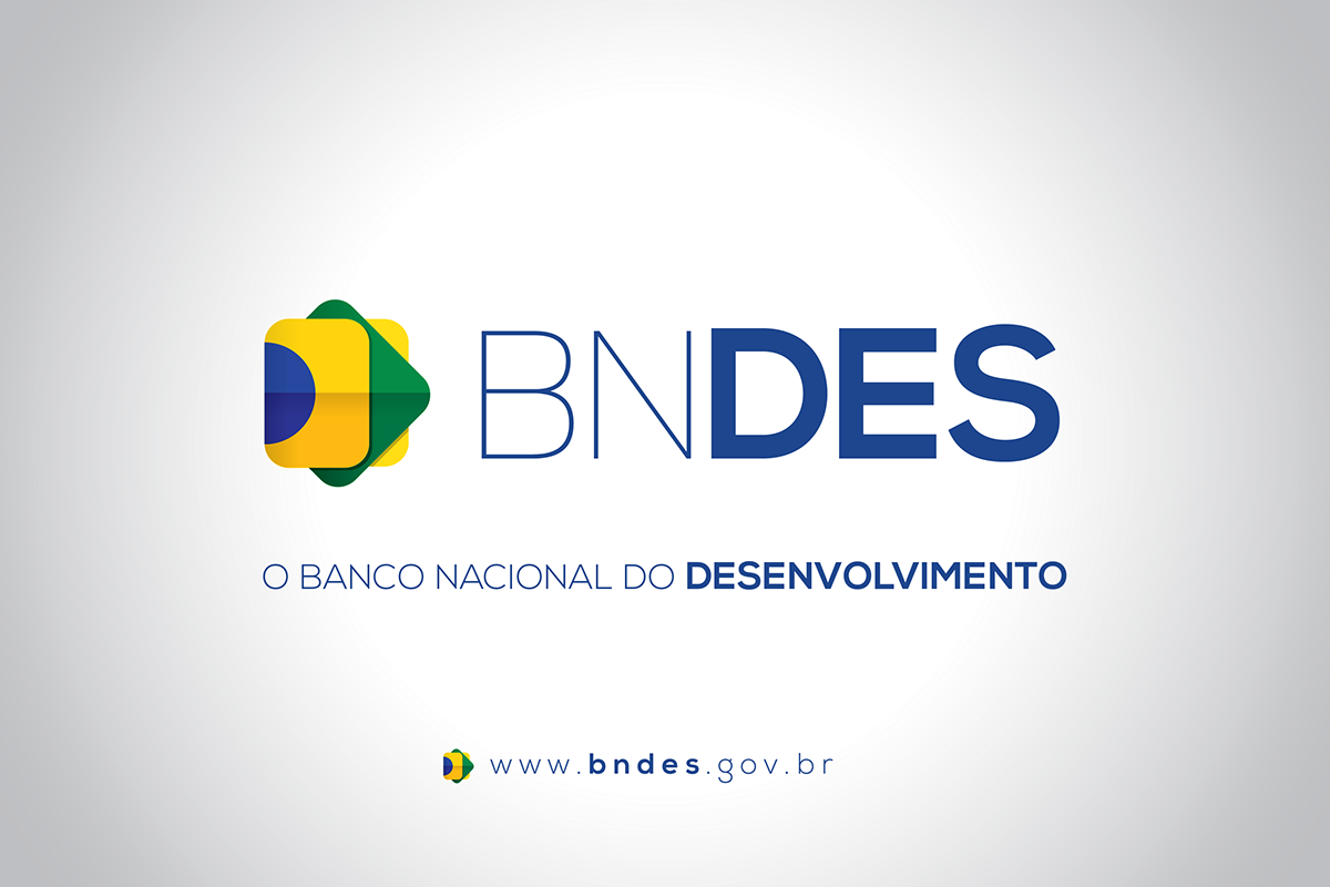 brand marca Logotipo BNDES Brasil logo Logomarca banco dinheiro Bandeira fonte Rebrand