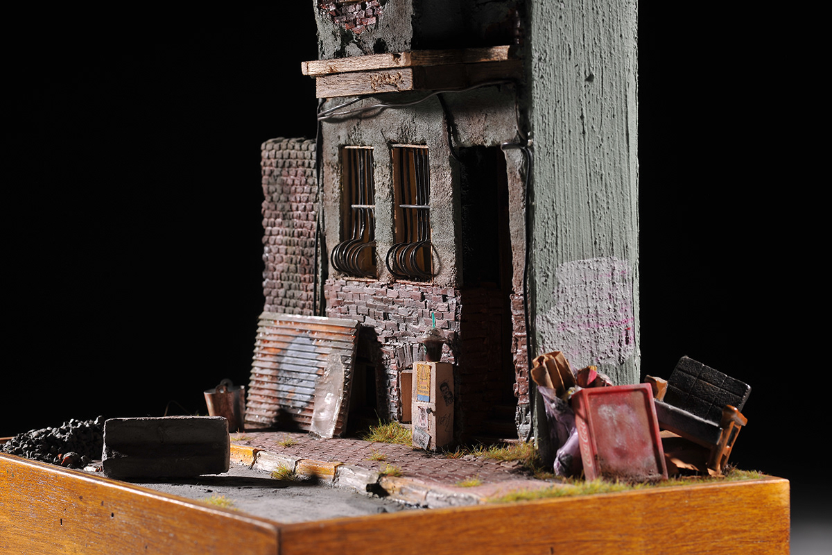 Diorama filmmaking museum scale model