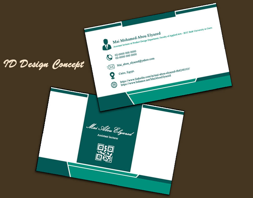 cards graphic design  ID id card