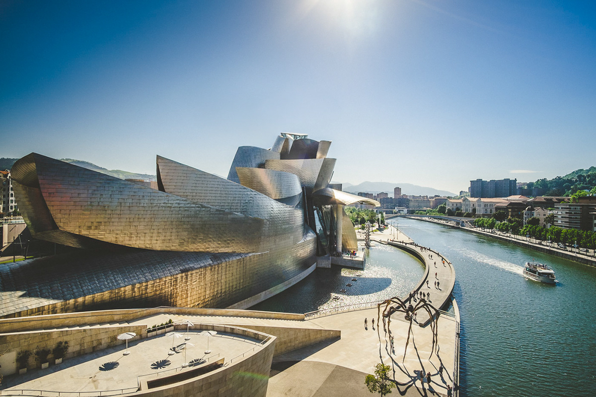 guggenheim museum bilbao spain architecture modern Dynamic Photography  Forms frank o gehry