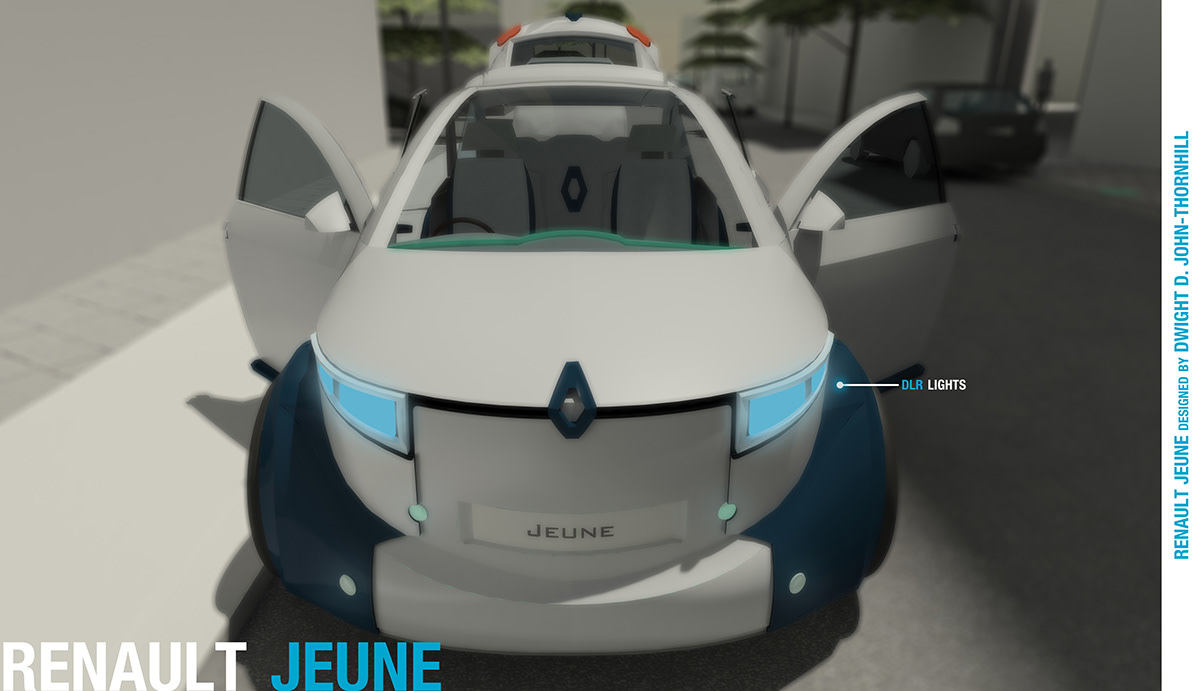 design RENAULT JEUNE Suburban automotive   industrial
