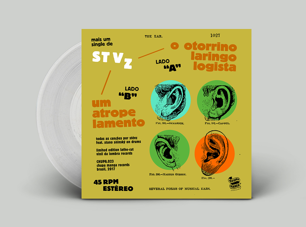 vinyl record lathe-cut music stvz stevz disco vinil 7inch 45rpm