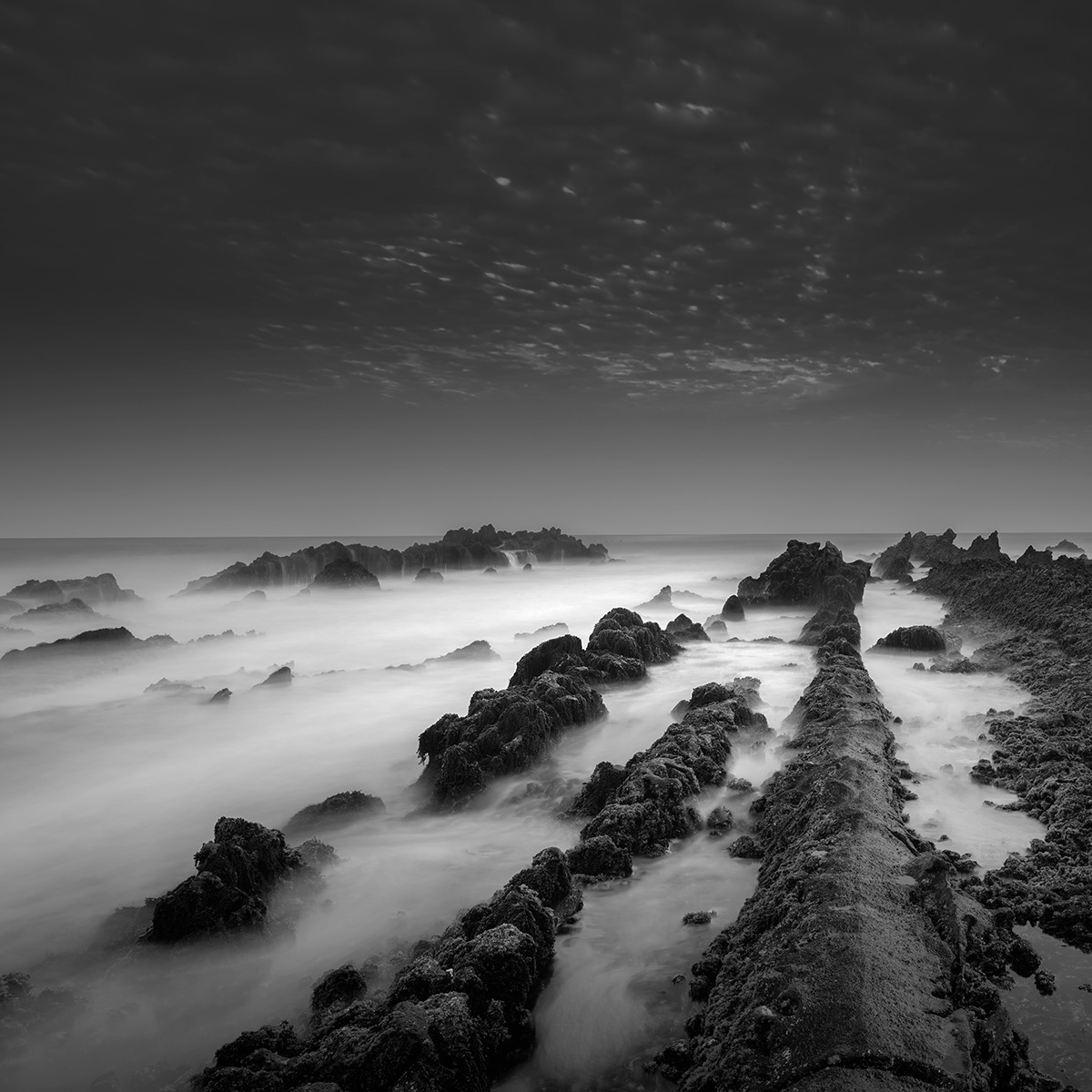 beach black and white black and white fine art daniel tjongari fine art indonesia Landscape Ocean rock sawarna