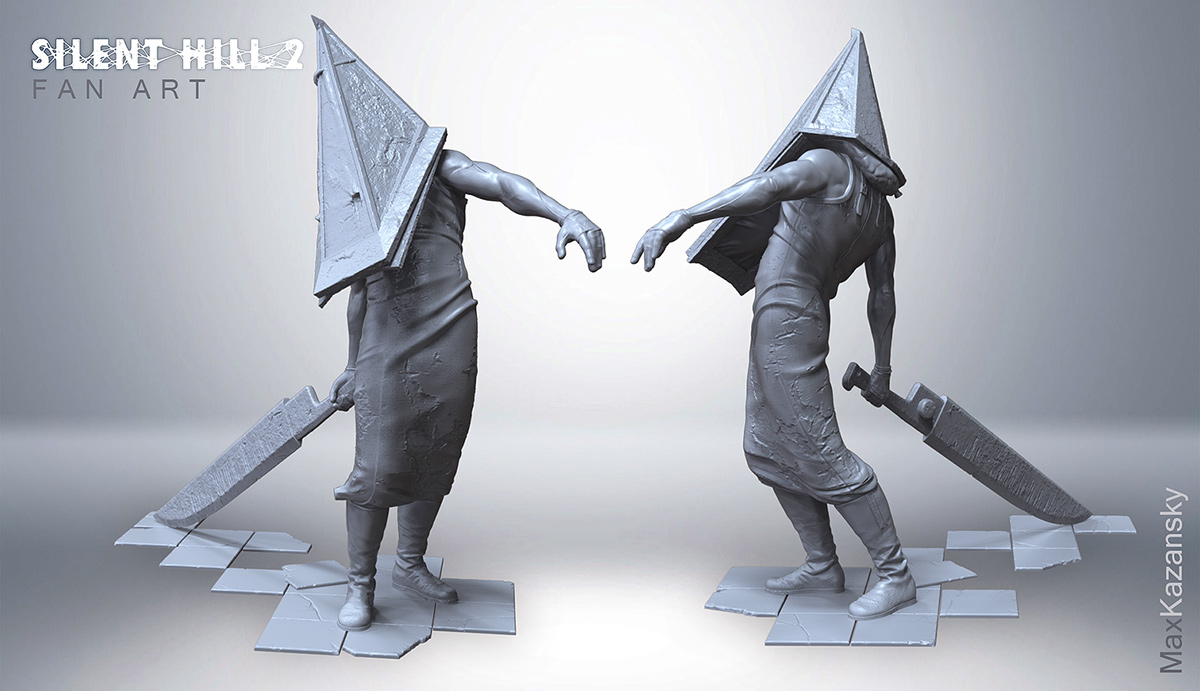 Pyramid Head - Fan Art on Behance