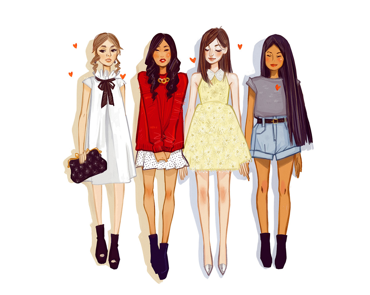 fashion blogger uliana kim  girls  anime  Dress  vuitton shoes  street fashion Blog