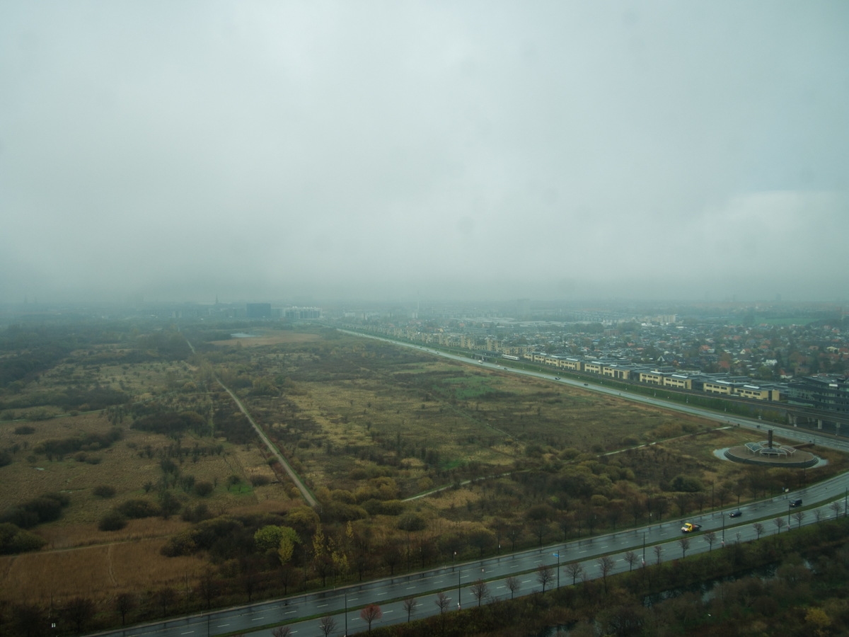 copenhagen Landscape fog blue SKY view