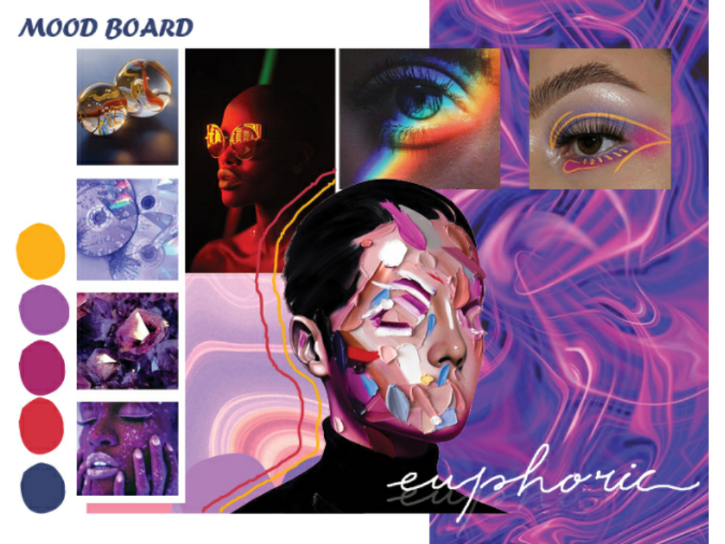 aesthetic colourboard DARKACADEMIA euphoria Fashion  inspiration board minimal moodboard swatchboard themeboard