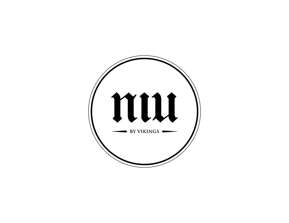 logo logos Logo Design niu niu by vikings vikings buffet luxury buffet Food  brand