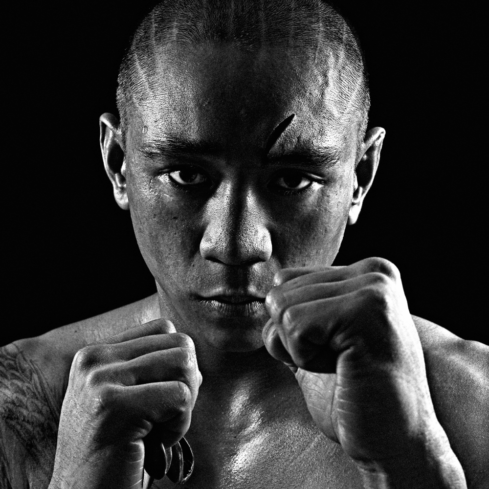 fight Boxing portrait black and white Portraiture Hasselblad digitial Martial Arts fight night fight club men male muscles sport