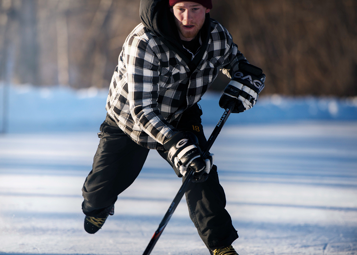 hockey Outdoor Canada sports Icehockey location editorial