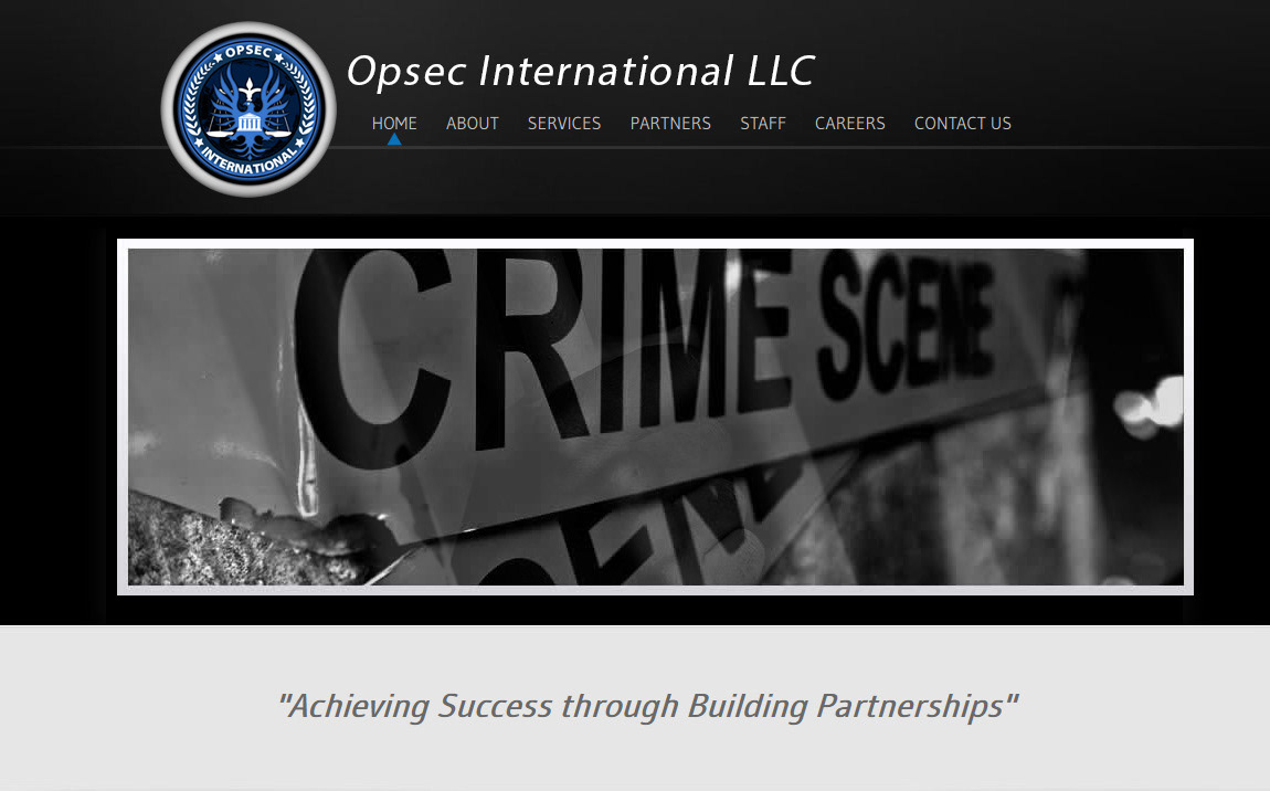 Opsec International website