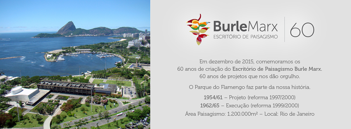 design gráfico burle marx Rebrand paisagismo Brasil heliconia
