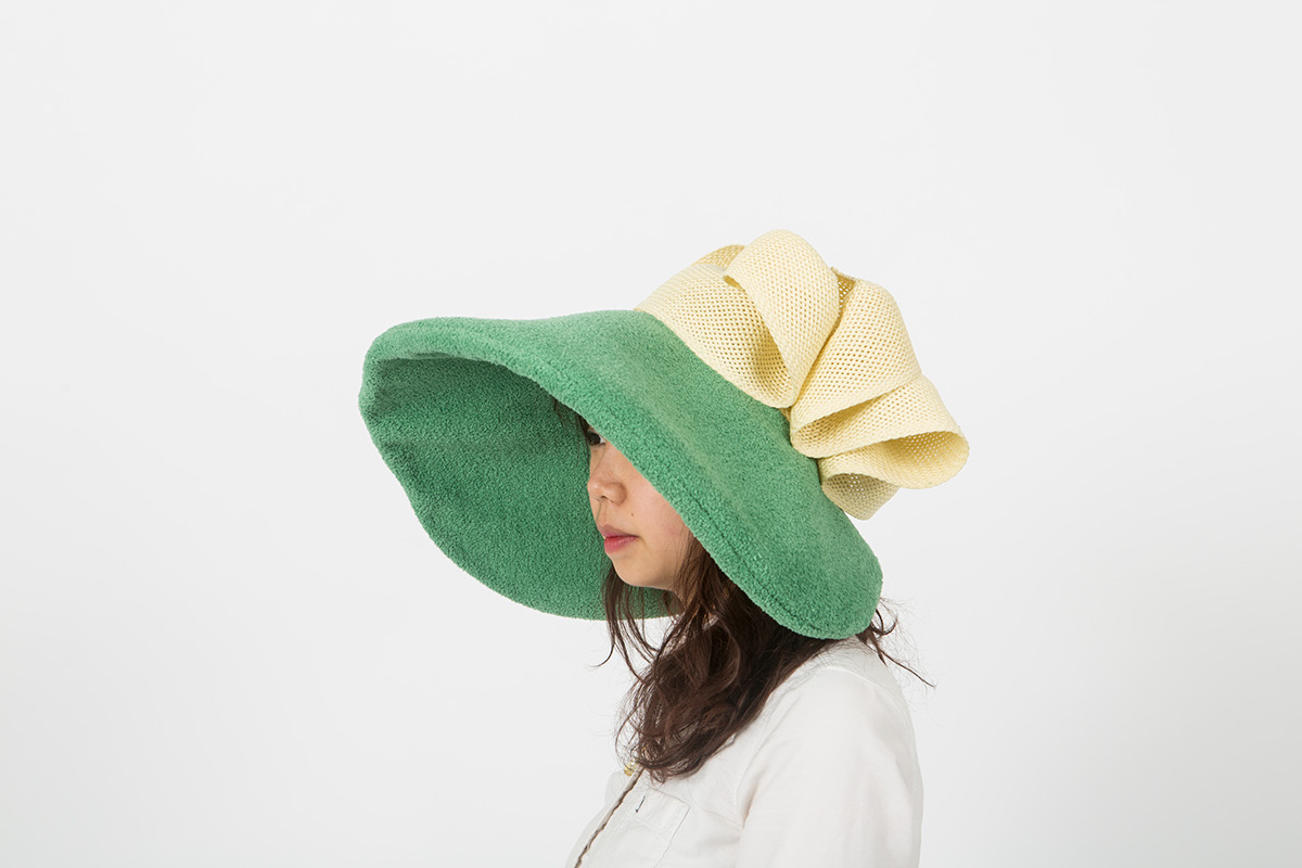 millinery soft green spring bonnet coustum
