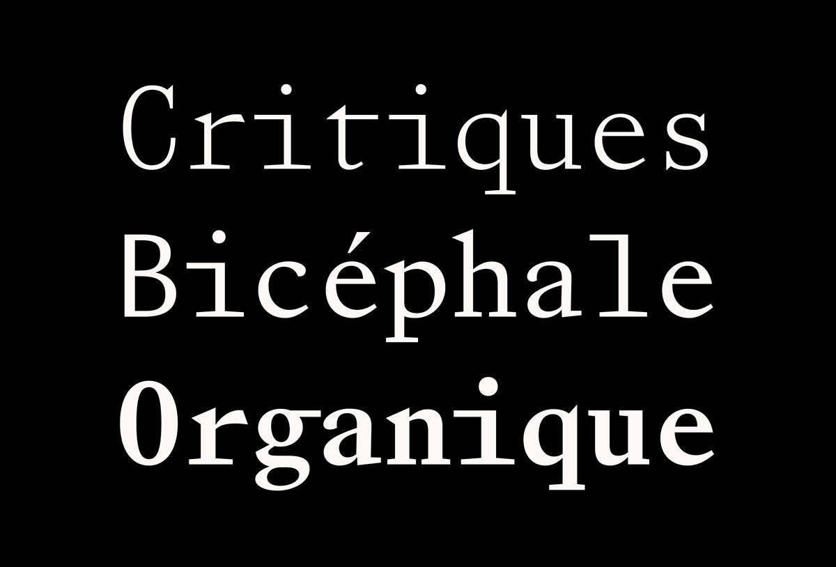 design graphic design  monospace newglyph swiss design type type design typography  