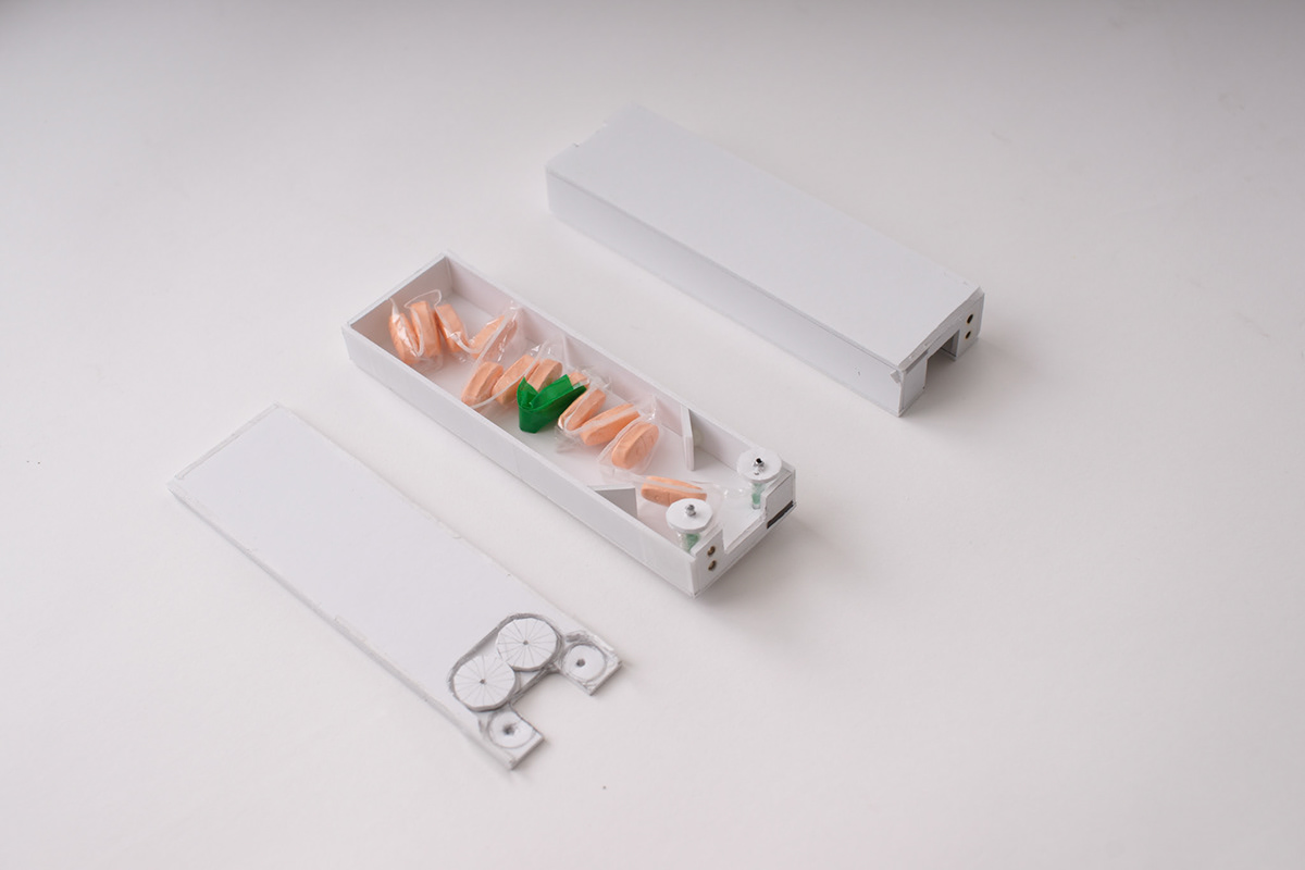 box control engneering internal invent mechanism medical medicine pill product