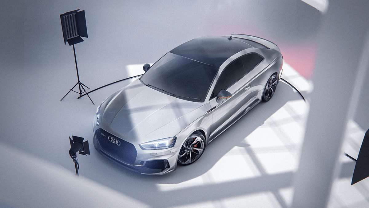 Audi automotive   blender car CGI Render UE4 Unreal Unreal Engine Vehicle