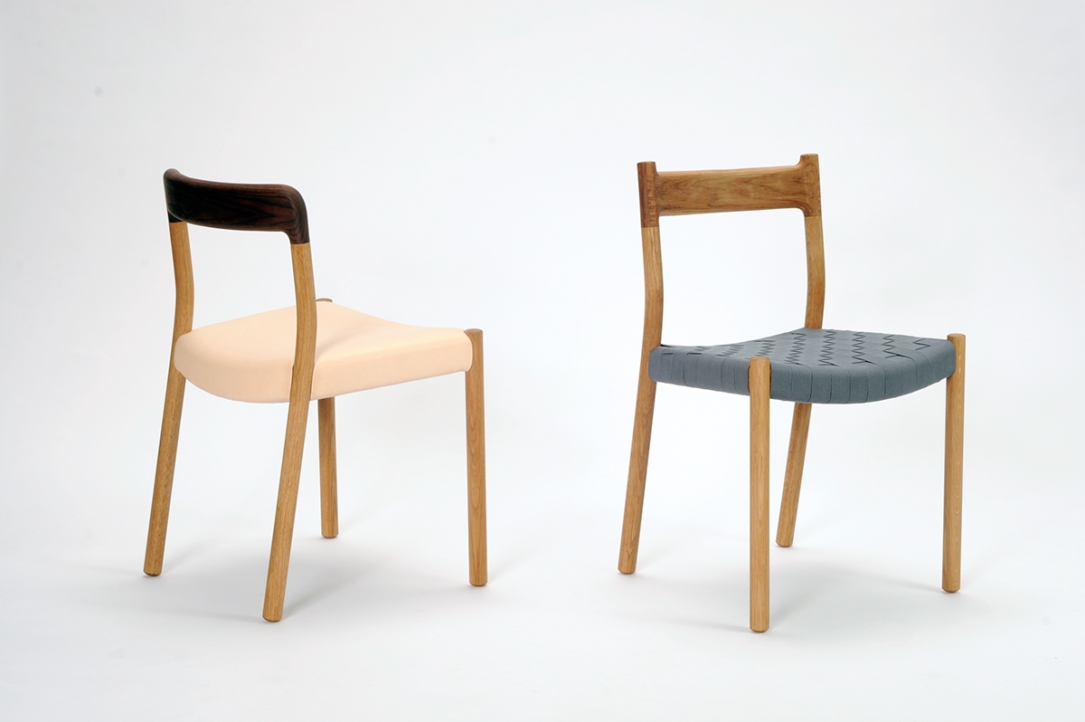 oak walnut woodwork chair design furniture leather upholstry