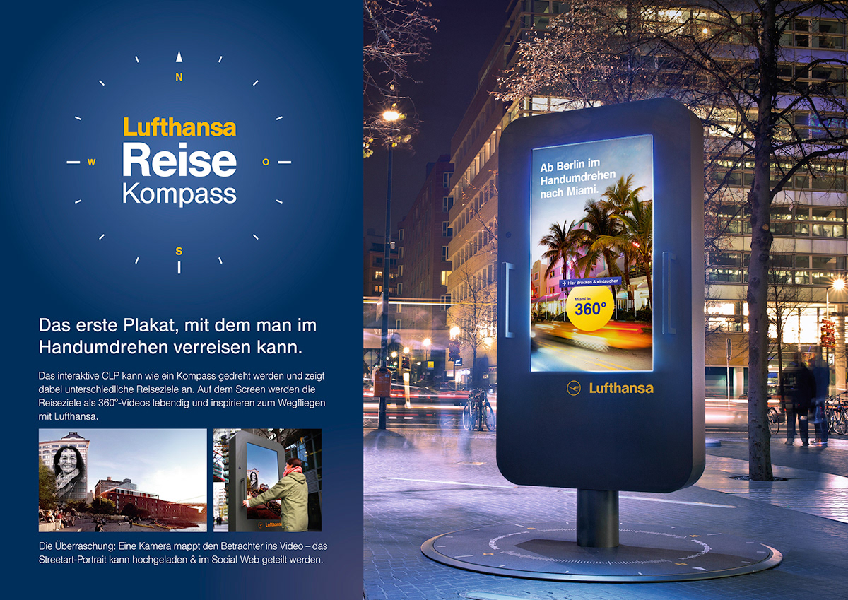 Reisekompass Driftmob Lufthansa BMW bedtime stories Willkommens-Botschafter Creativity Björn Neugebauer Texter Awards