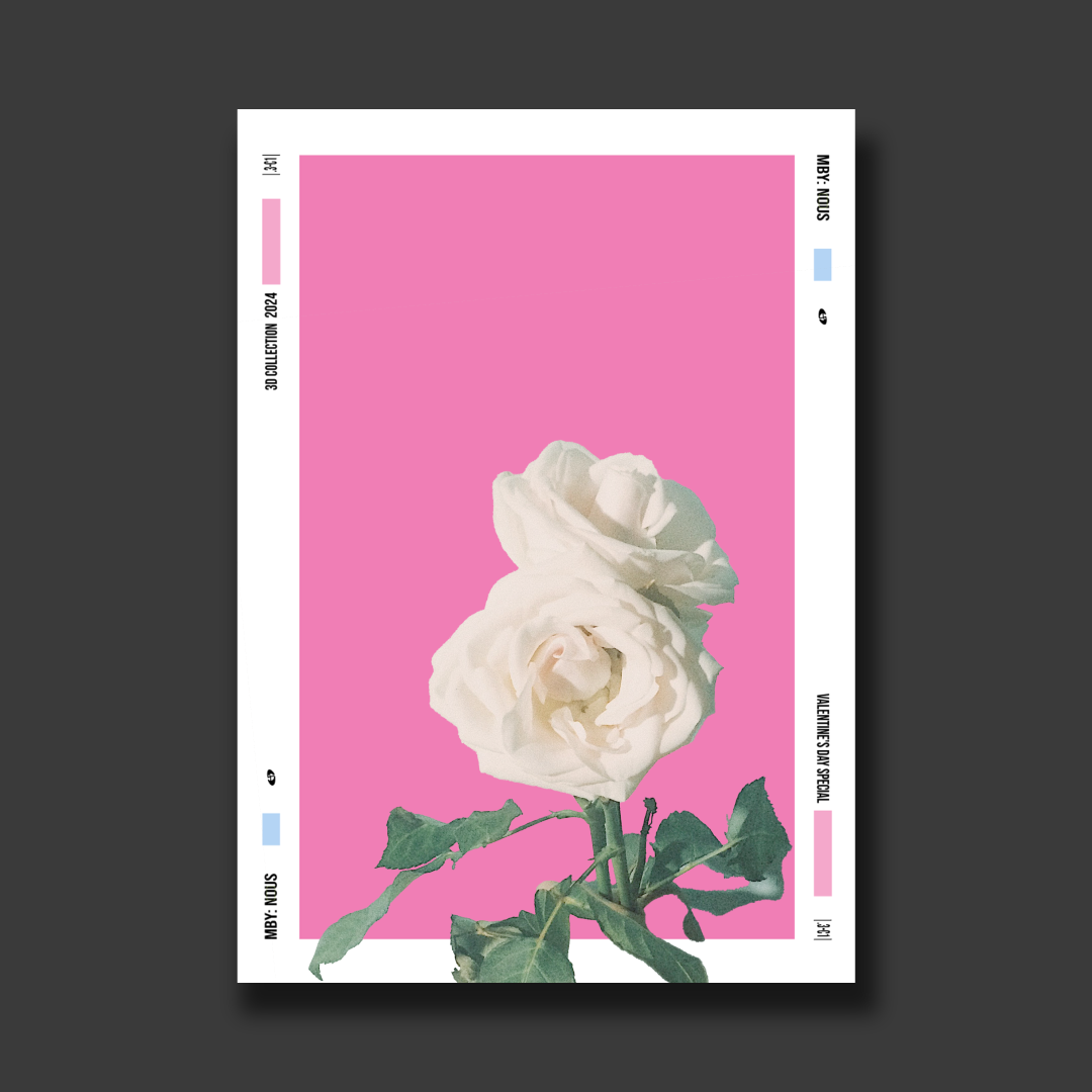 corazones Valentine‘s Day romantic Poster Design Digital Art  concept heart design
