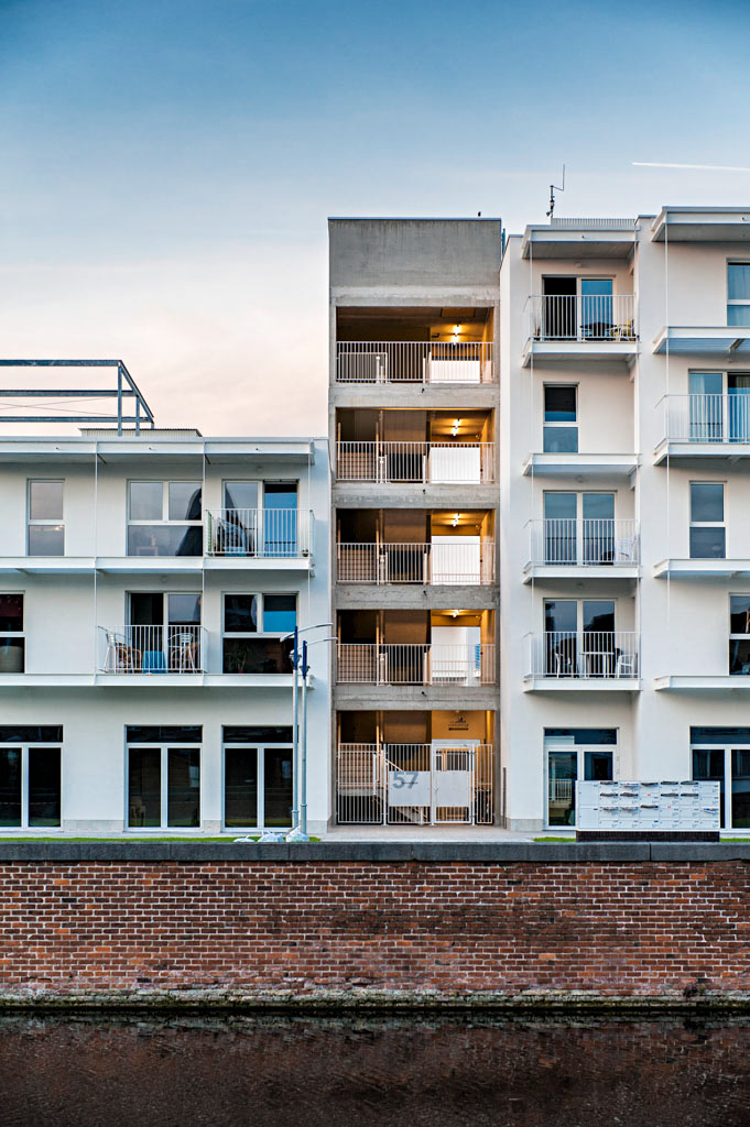 Social housing kortrijk architectural photography